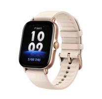 Amazfit GTS 4 Mini Smartwatch - Moonlit White (1.65 Zoll) -