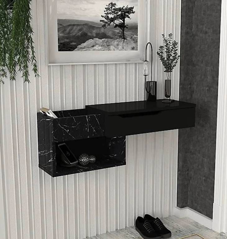 Cassettiere: Console suspendue noir tiroir  Neuf – Usato da Lausanne venduto da vir_vs2s