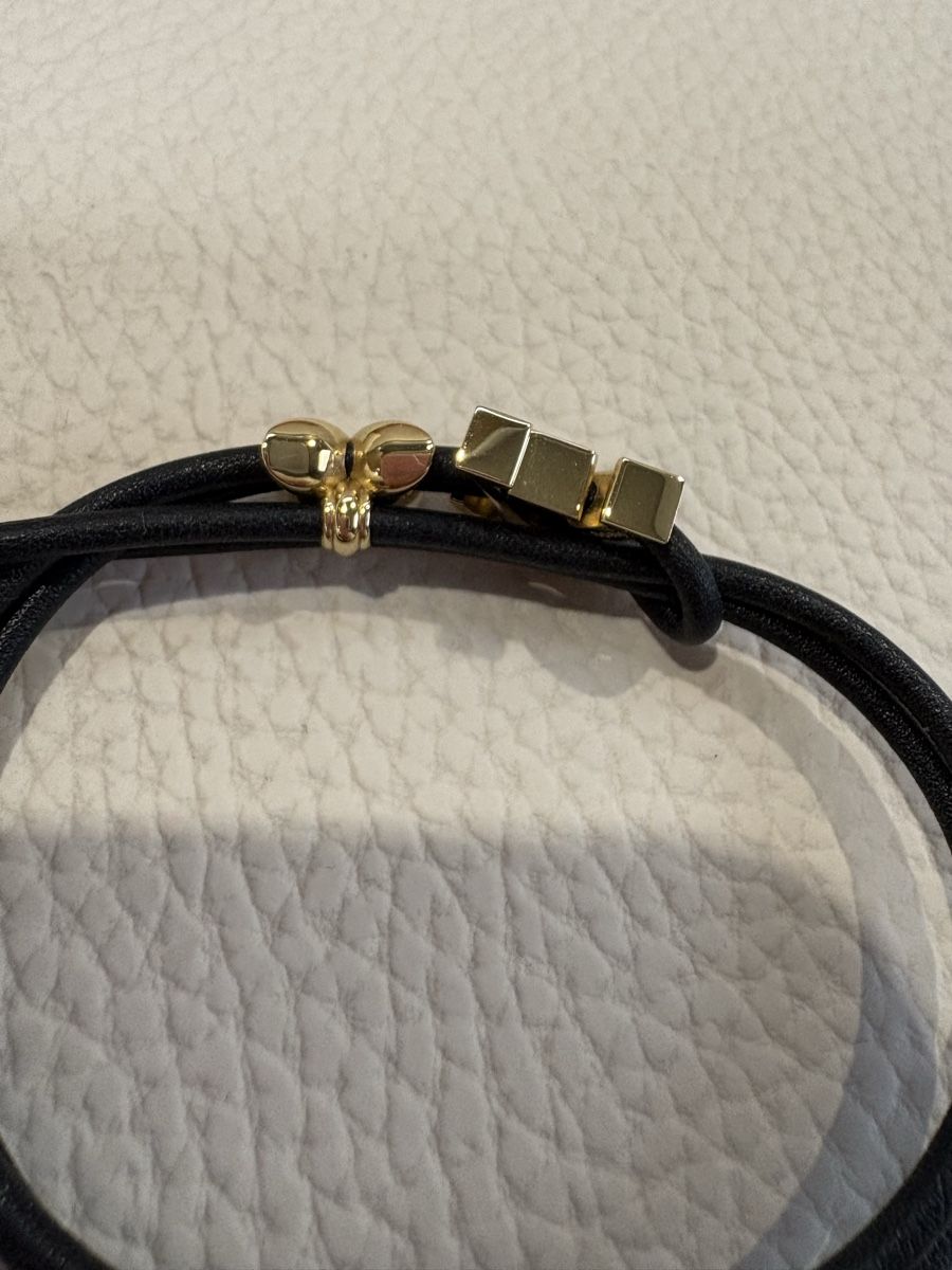 Louis Vuitton Bracciali & Braccialetti: Bracelet Louis Vuitton Noir en cuir – Nuovo e nell'imballaggio originale da Sierre venduto da pfe_sn85 3