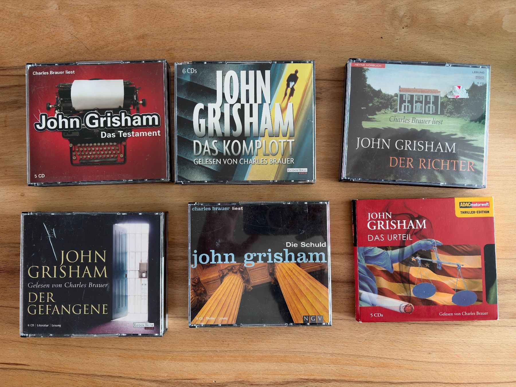 Audiolibri: John Grisham Box: 7 Hörbücher – Usato da Hombrechtikon venduto da Dokmasa