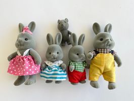 Vintage Sylvania, Simba Bärenland, Familie Hase