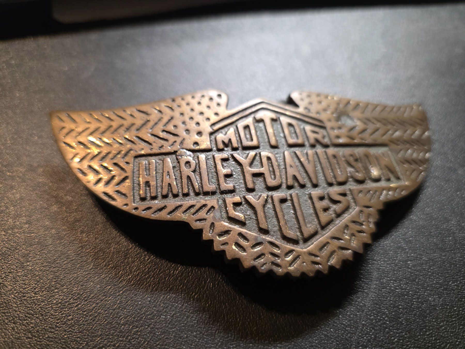 Harley-Davidson Fibbie per cinture: Gürtel Schnalle Harley Davidson Cycles – Usato da Walterswil BE venduto da Lonitti 2