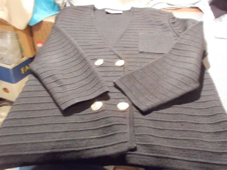 Jacke Grösse 44, Carla Bari, Madrid, schwarz