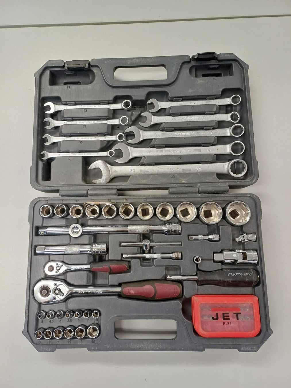 Kraftwerk Alle Werkzeuge: Kraftwerk Werkzeugkoffer Junior Line Set – Gebraucht aus Sursee von Network_41AG