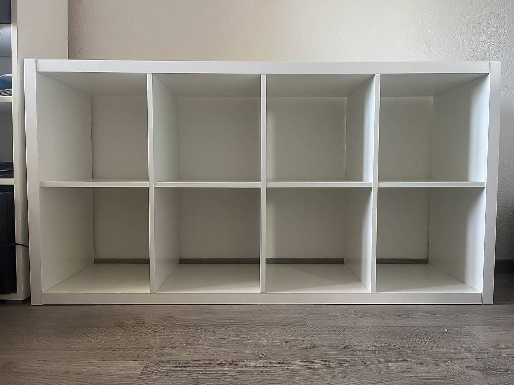 Regale: IKEA KALLAX Regal weiss  8 Fächer – Gebraucht aus Bätterkinden von ger_62pn