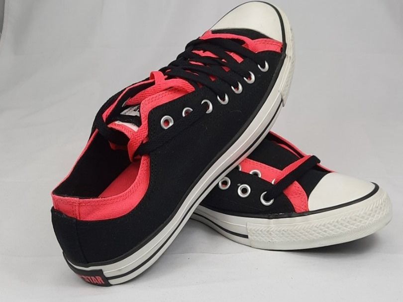 Converse Scarpe da uomo: CONVERSE All Star Sneaker black pink double upper Gr. 45 – Nuovo (secondo la descrizione) da Seuzach venduto da VT-Collections1 1
