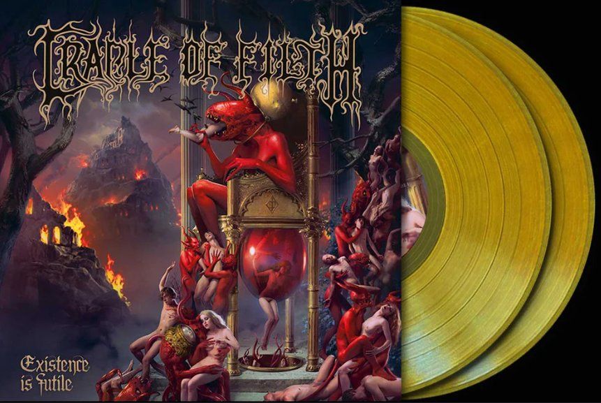 Cradle Of Filth – Existence Is Futile (Yellow) [2LP DE 2025] (Neu ...