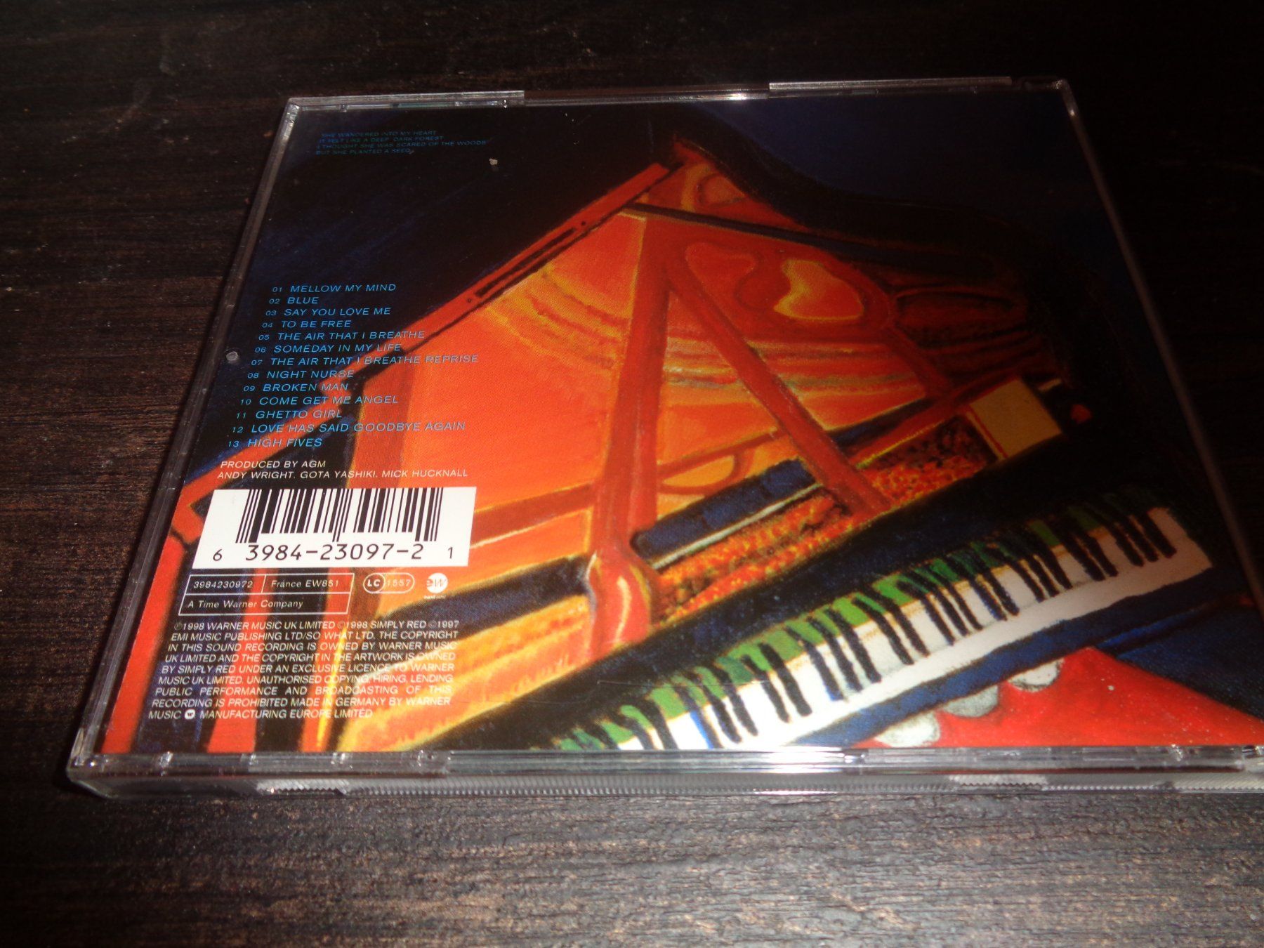 CD: Simply Red - Blue CD – Usato da Olten venduto da Disc-Ausverkauf 1