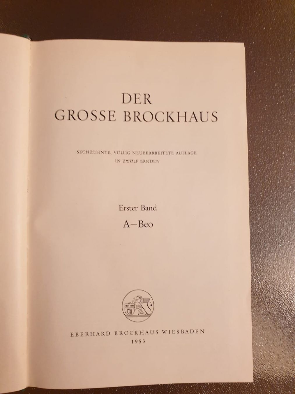 Libri: Der grosse Brockhaus 12 Band – Usato da Mellingen venduto da fiore888 1