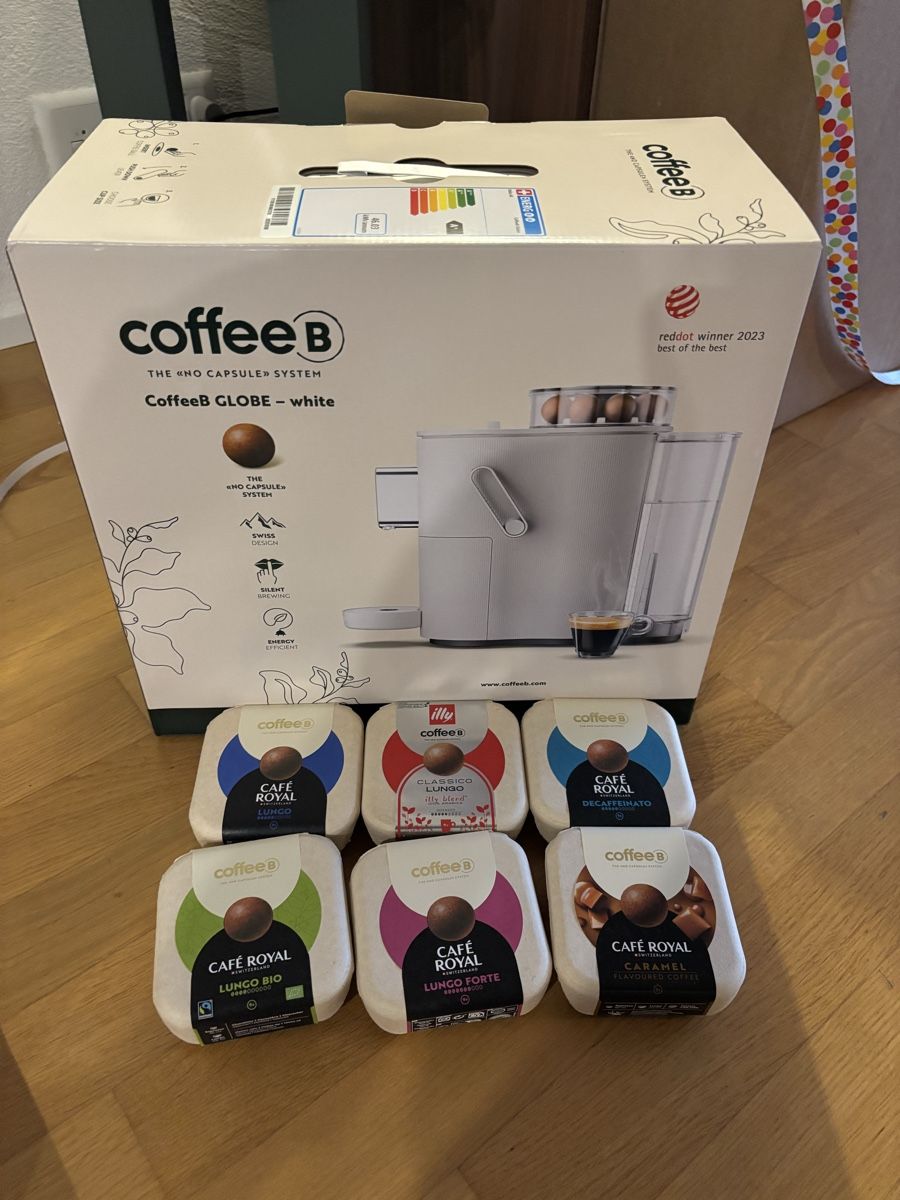 Coffee B Macchine per caffè & Macchine per espresso: Coffee B Global Originalverpackt inkl Kaffee  – Nuovo e nell'imballaggio originale da Zürich venduto da ich_z6th