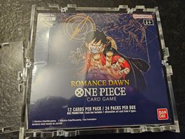 Romance Dawn 1st Print Booster Box EN (Blue Bottom)