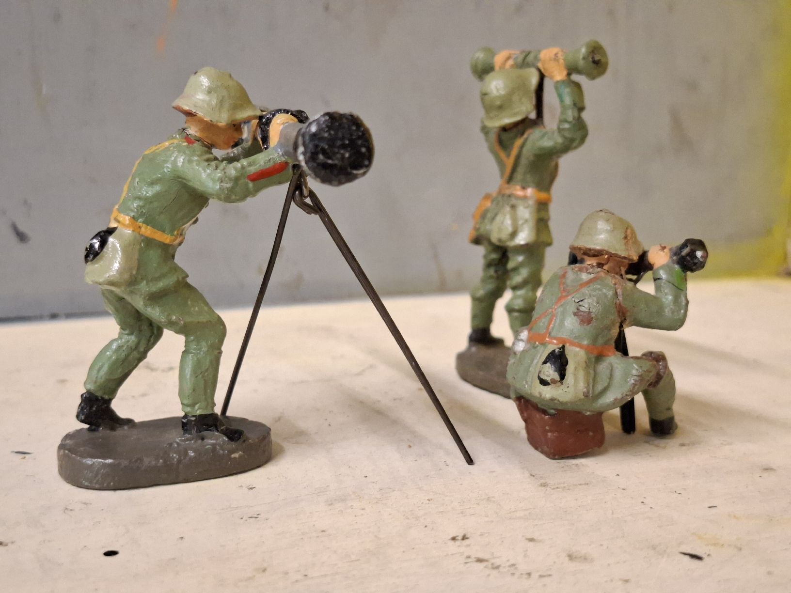 Giocattoli: 3 Observateurs d'artillerie differents – Usato da Monthey venduto da Jmbois 2