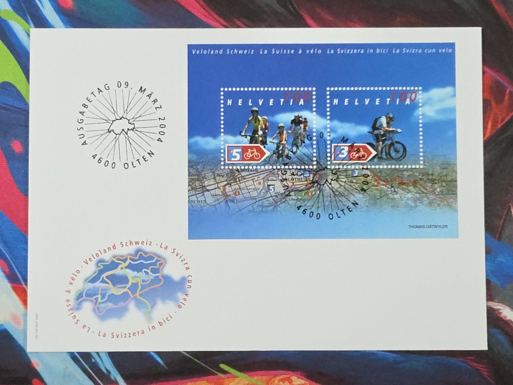 Tutti i francobolli: CL30 Enveloppe + Timbre Suisse 2004 – Usato da Cousset venduto da Patrick_Collections