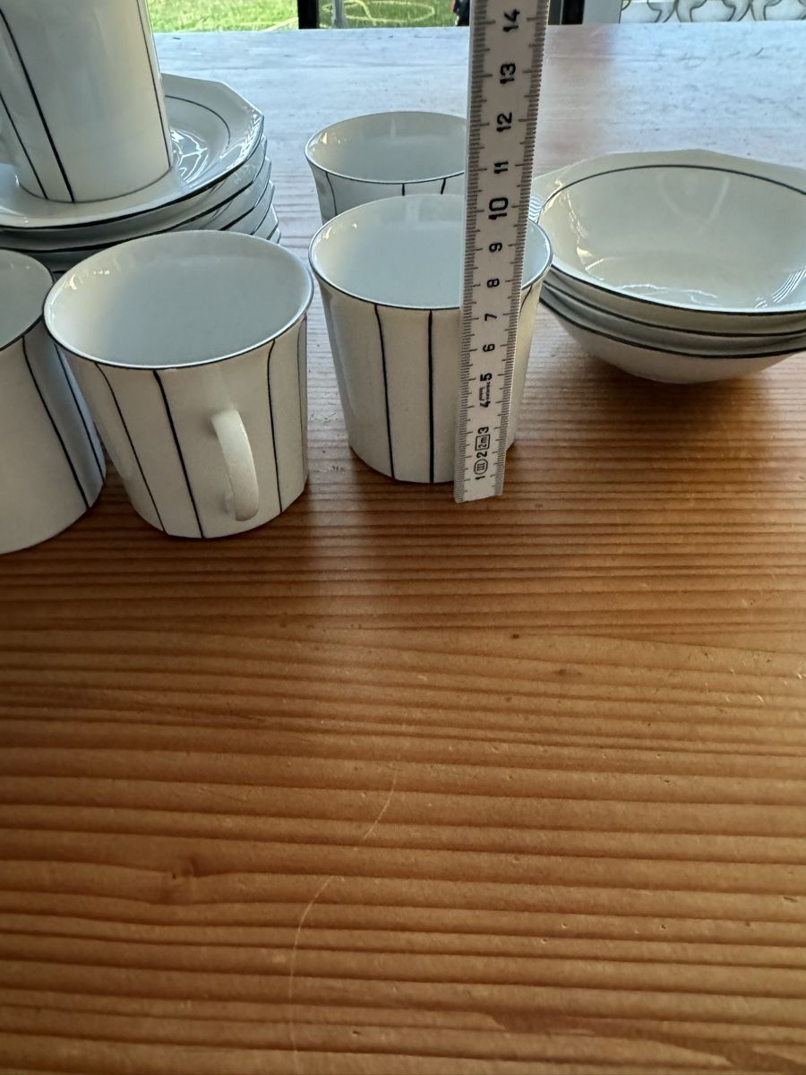 Services de table: Kaffeetassenset Winterling Marktleuthen Bavaria Weiss – D'occasion à Lanzenhäusern par Galaa 4
