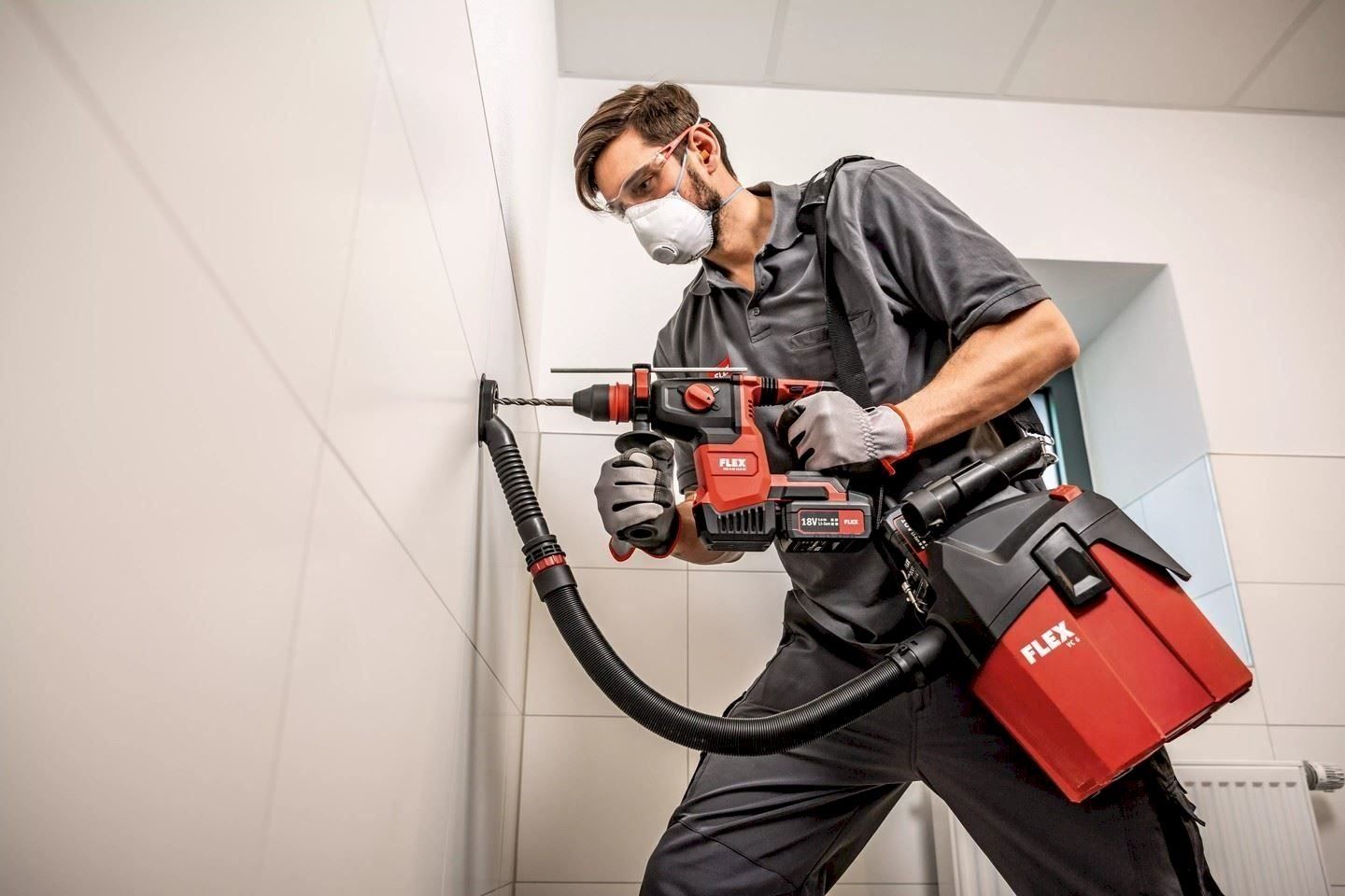Aspirapolveri & Accessori: Flex VC6L MC18.0 Kompakt Sauger Klasse L – Nuovo e nell'imballaggio originale da Bottighofen venduto da zaap 7