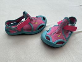 Nike Girl's Pink Blue Summer Sandals 21