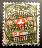 Portofreih. ZNr.4A, Vollstempel, Aarau
