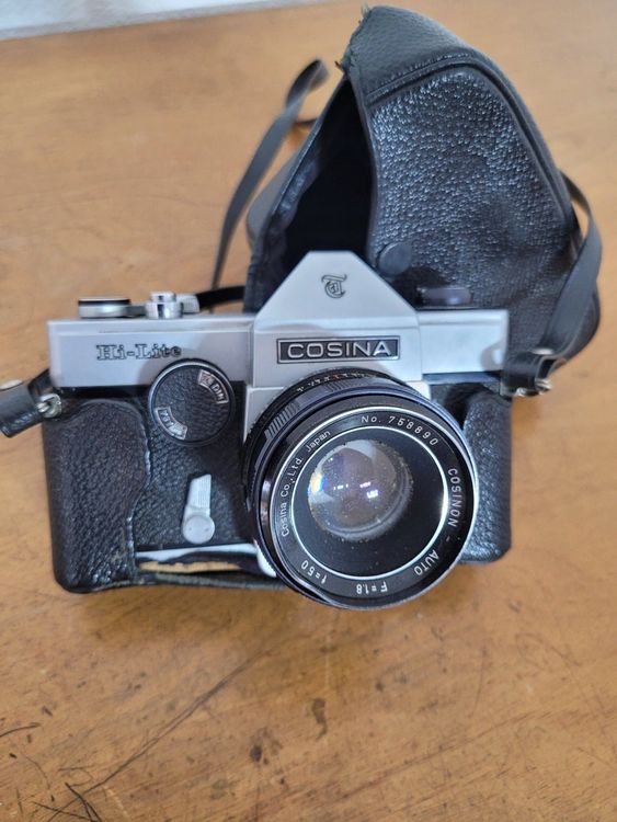 Appareil Photo Reflex Argentique Cosina CT7 Computer + Objectif Sigma 35-70mm - Japon 1981