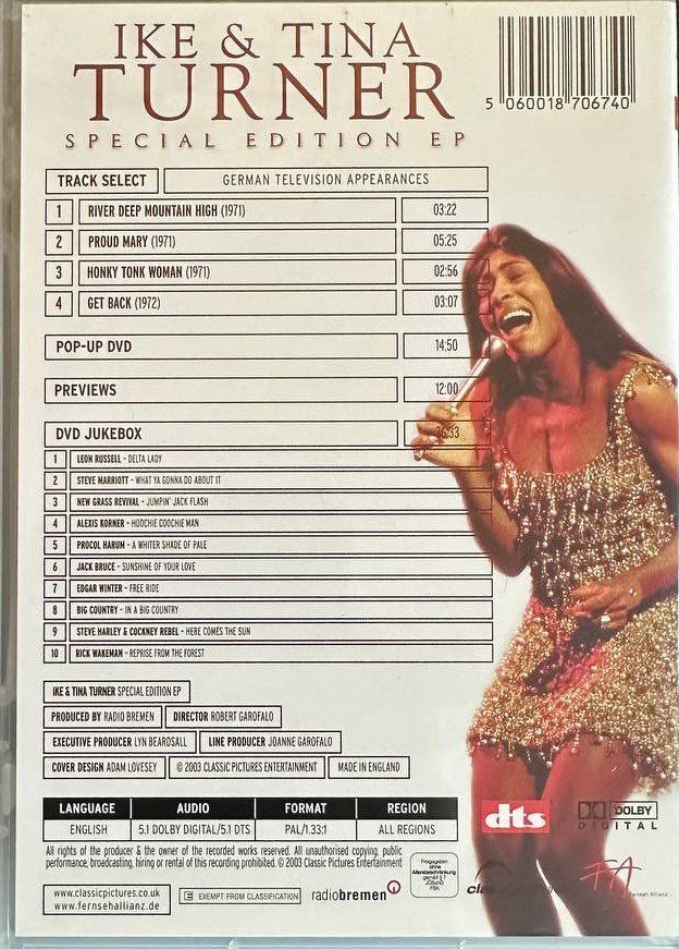 Tutti i DVDs: Ike & Tina Turner Special Edition DVD – Usato da Beringen venduto da Mantafisch1 1