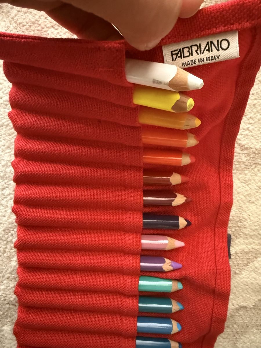 Astucci : Fabriano pencil case with colored pencils, art set – Usato da Zürich venduto da wil_2sm9 6