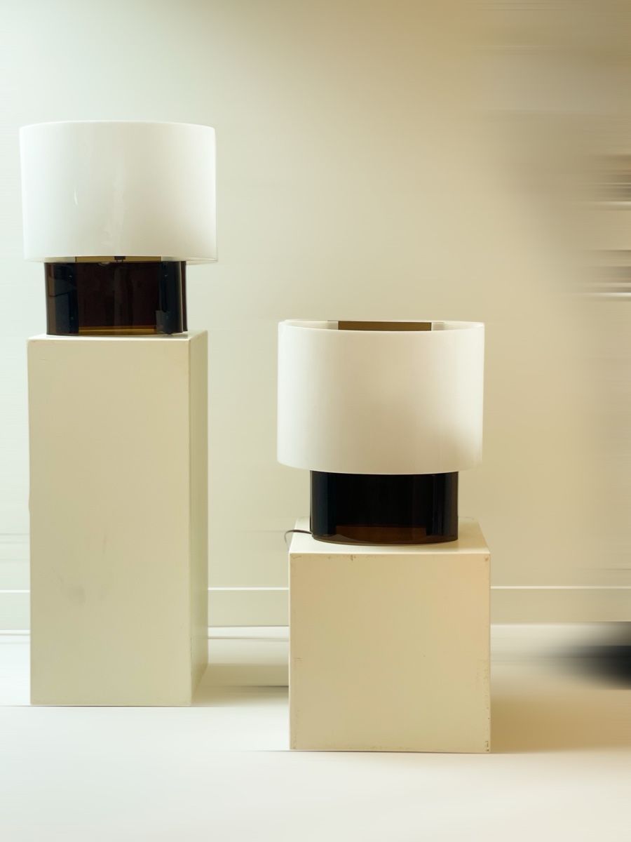 Lampes: Paire de lampes modèles Cyclade par Danielle Quarante- Franc – D'occasion à Mont-sur-Rolle par G1970 4
