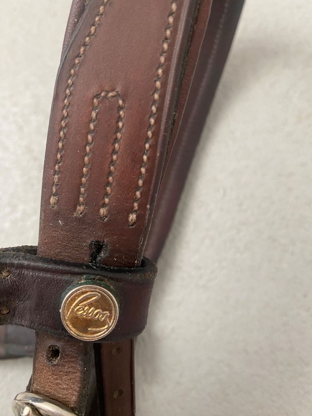 Briglie & Cavezze: Pessoa Zaum Braun Leder - Cob – Usato da Wohlen AG venduto da Robballantine 1