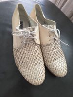 Vic Damenschuhe beige geflochten Grösse 40