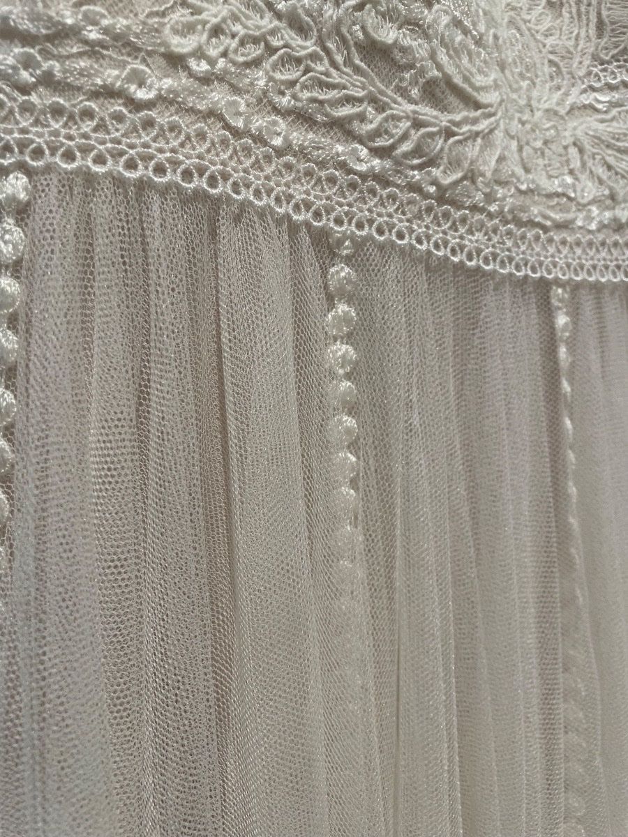 Vestiti: Romantisches Brautkleid Boho Spitze Tüll Gr. 34/36 – Usato da Bassersdorf venduto da EvelynSchmid 4