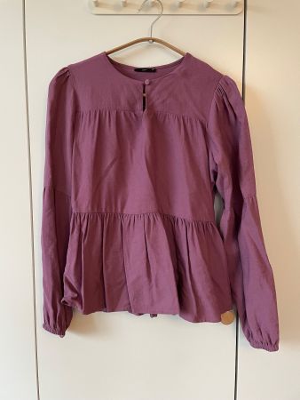 ZEN Bluse, Gr. M, Altrosa/Mauve - Perfekt für den Frühling!