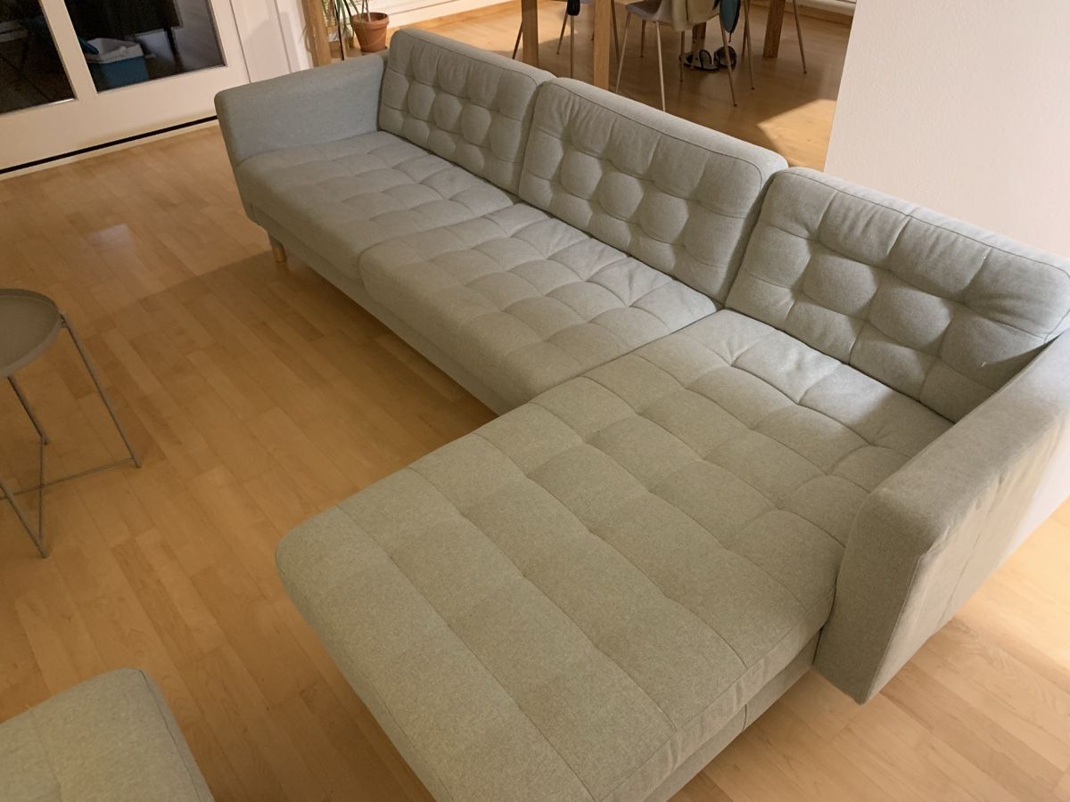 Divani: Landskrona 4er Sofa mit Höcker – Usato da Cham venduto da STEFF008 1