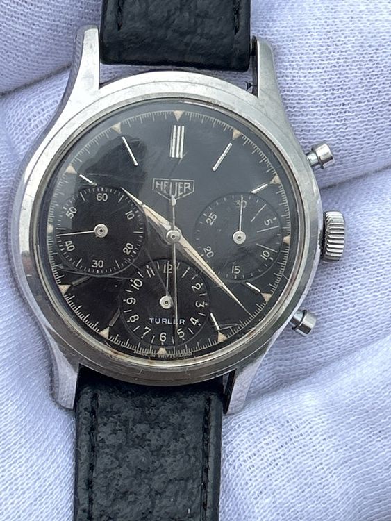 Aiguilles (hands) Pour Mouvement De Montre HEUER Calibre Valjoux 7732/33/34/36 - Occasion