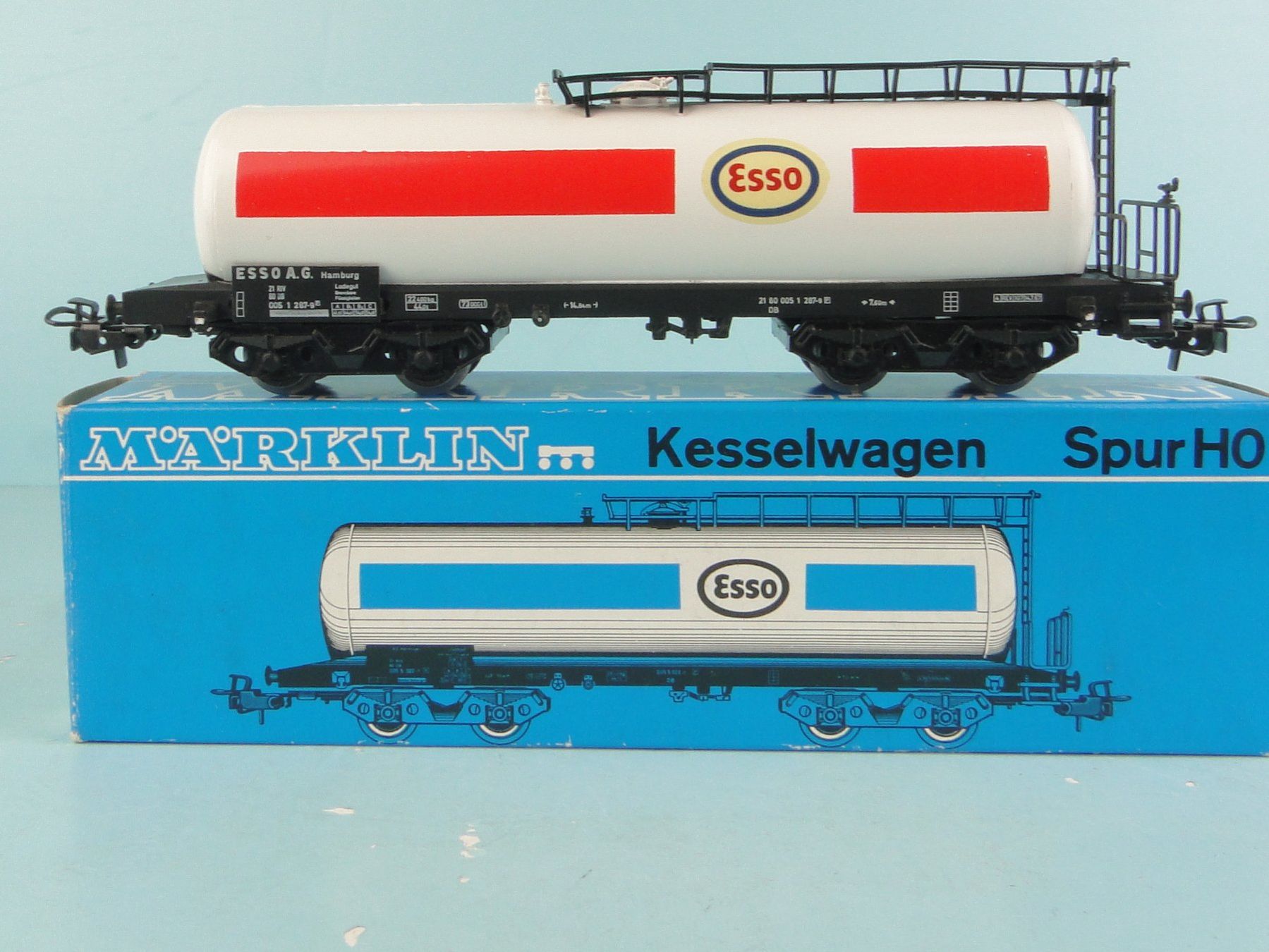 Märklin Modellini di ferrovie: Märklin H0 4650 Esso – Usato da Bülach venduto da cann11 3