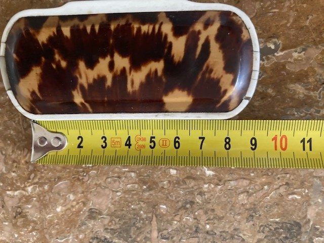 Portagioie: KOSTBARE, ANTIKE DOSE SCHATULLE SCHILDPATT HORN – Usato da Zürich venduto da kostbares 4