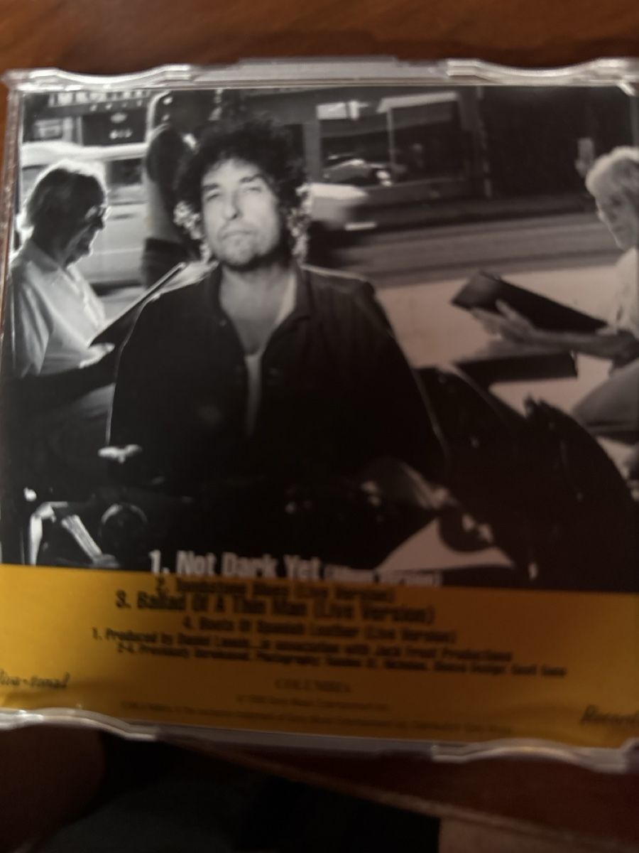 CD: CD Bob Dylan Not Dark Yet Single Columbia 1997 – Usato da Merligen venduto da barratt 1