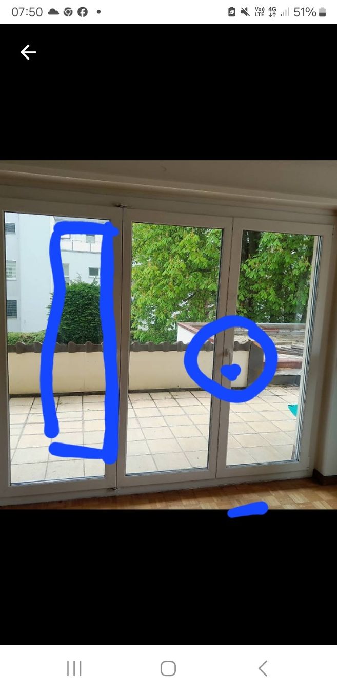 Finestre: Balkontüre  – Usato da Marbach LU venduto da san_8kt5
