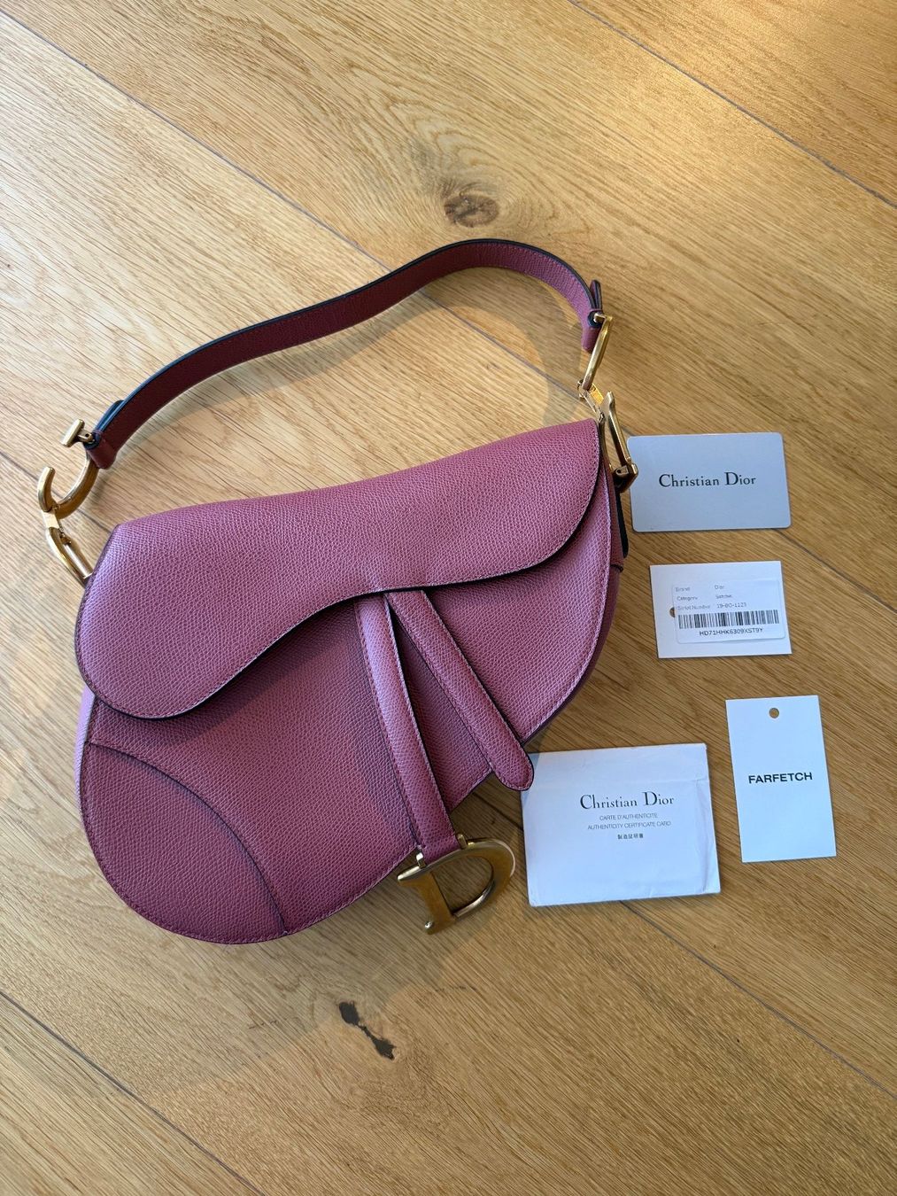 Dior Borse: Vintage Dior Saddle Bag (Leder) – Usato da Rheinau venduto da diepinskies