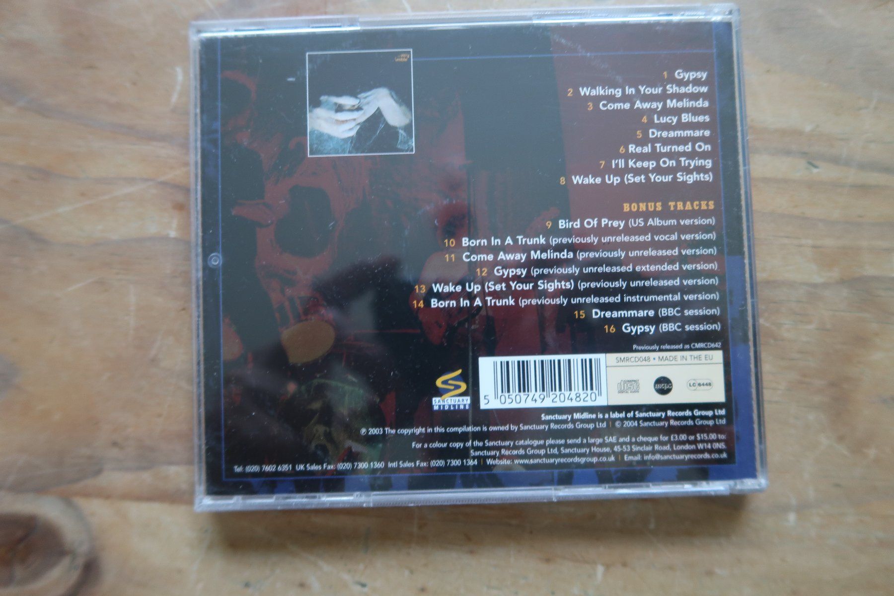 CD: URIAH HEEP - ...VERY 'EAVY ...VERY 'UMBLE - BONUS TRACKS CD – Usato da Basel venduto da Patiscat 1