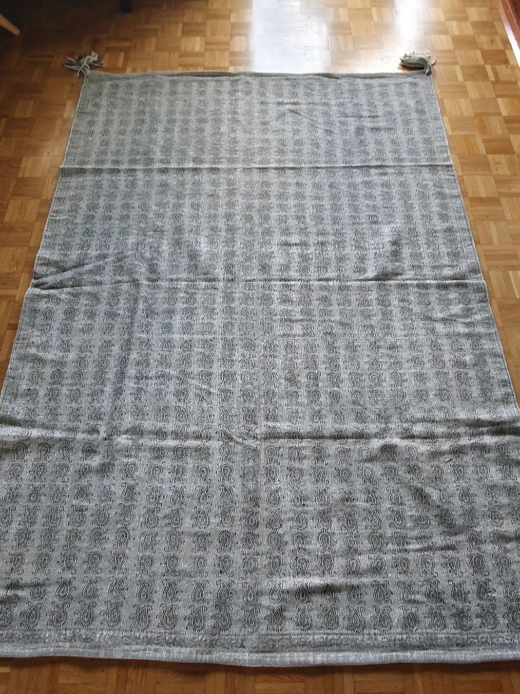 Tappeti: Teppich,Wohnzimmer, Esszimmer,Grau,Gemustert,Handgewebt,Neu – Nuovo e nell'imballaggio originale da Basel venduto da Anghkorwatt 1