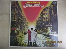 Supermax World of Today Vinyl LP 1977  Super Zustand der LP
