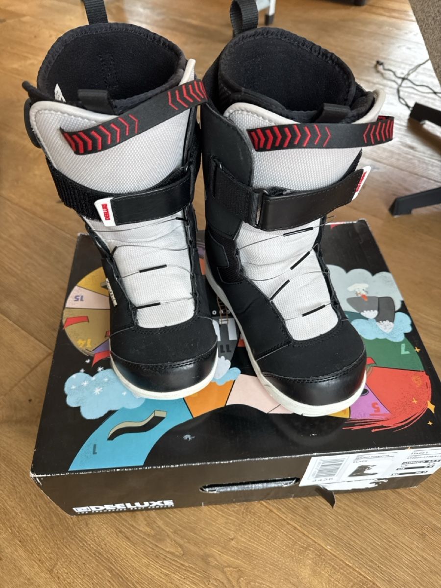 Deeluxe Scarpe da uomo: Kinder Snowboard Boots, Deeluxe, Gr. 36 – Usato da Jegenstorf venduto da Christo0211