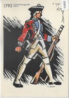 Schweiz. Nationalspende - 1792 Schweizergarde Paris