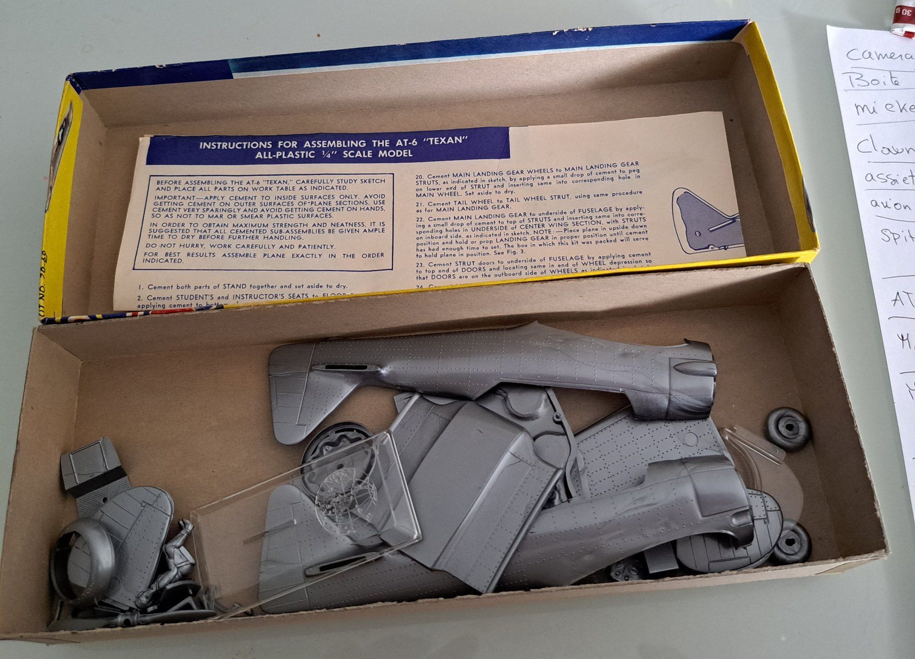 Kit di modellismo & Modellini statici: Maquette AT-6  texan – Usato da Biel/Bienne venduto da raf_2yqq 1