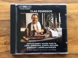 Clas Pehrsson performs modern recorder