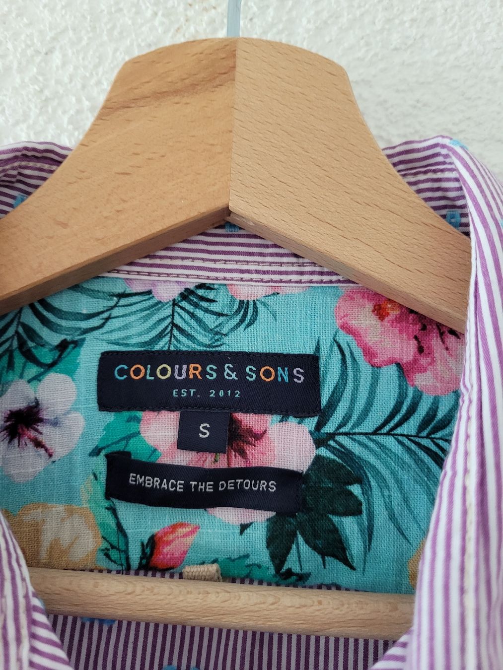 Hemden: Herrenhemd Colours & Sons Gr. S gestreift – Gebraucht aus Zürich von Simon.w21 1