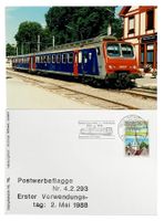 Genève Gare des Eaux-Vives Bahnhof SNCF Triebzug Z2 9502