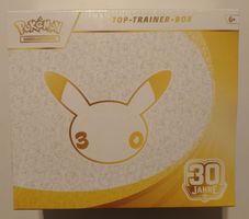 Pokémon 30 Jahre Top Trainer Box Deutsch TTB 30th Celebratio