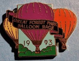 Ballon Pin Great Forest Park Balloon Race 1993