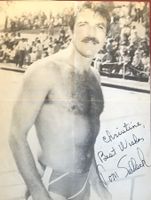 Tom Selleck Autogramm signiert Magazinbild 19x24cm