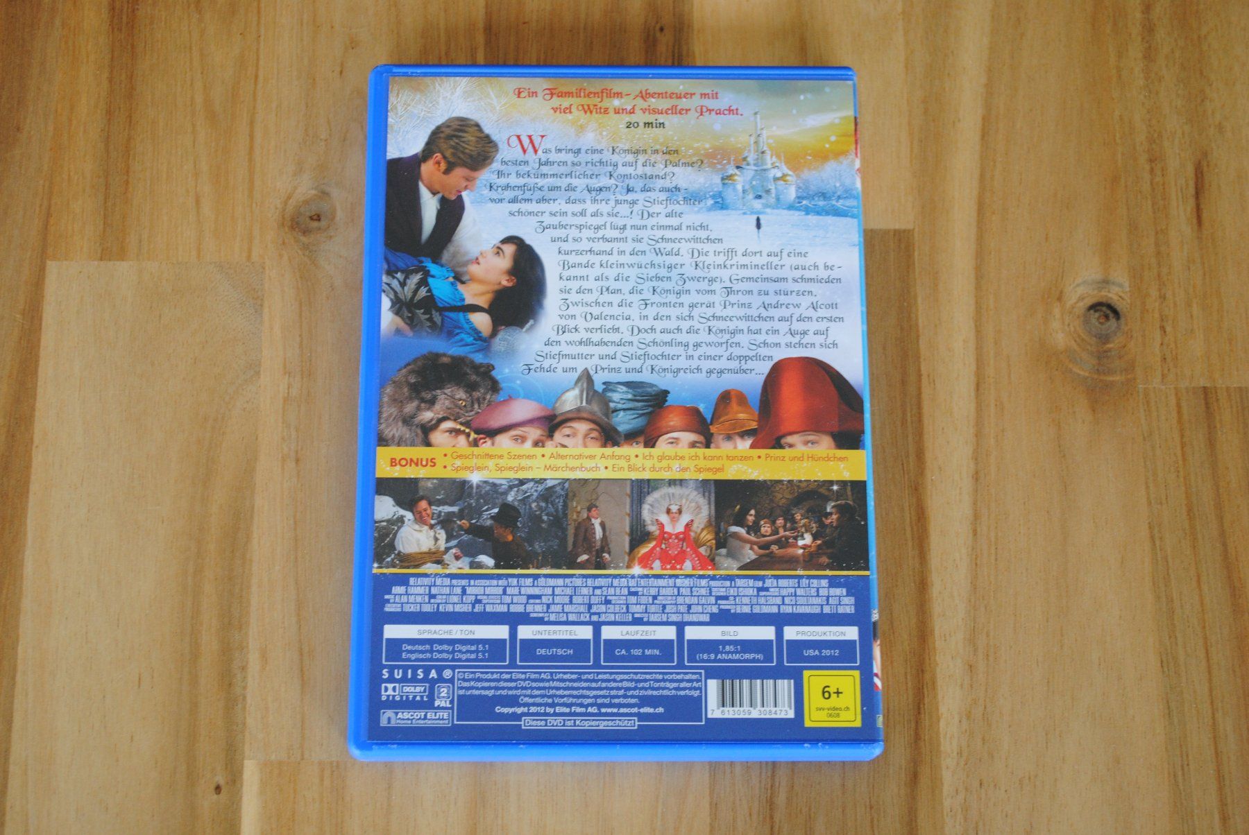 Alle DVDs: Spieglein Spieglein – Gebraucht aus Olten von prusik02 2