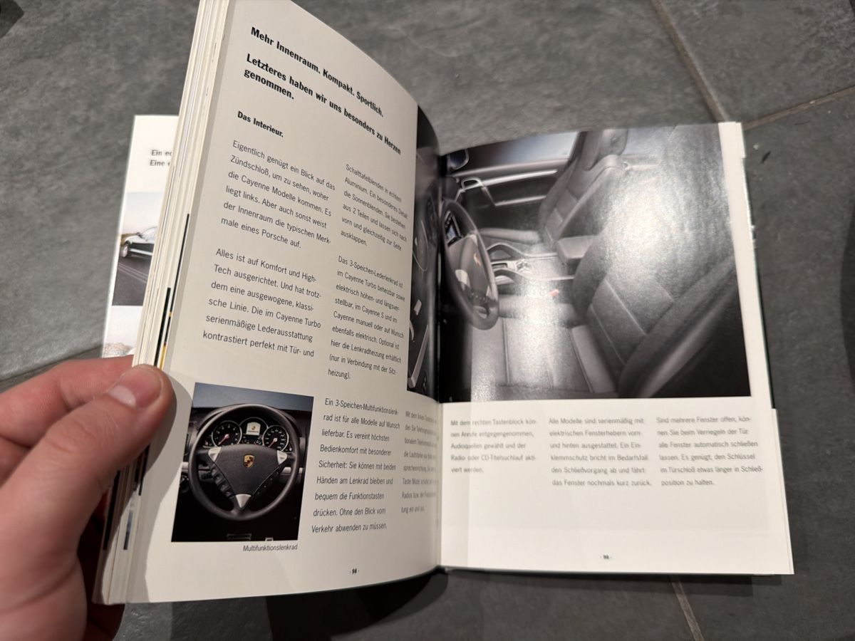 Libri: Broschüre: Cayenne 3. Porsche – Usato da Wolfwil venduto da Rolex1 6